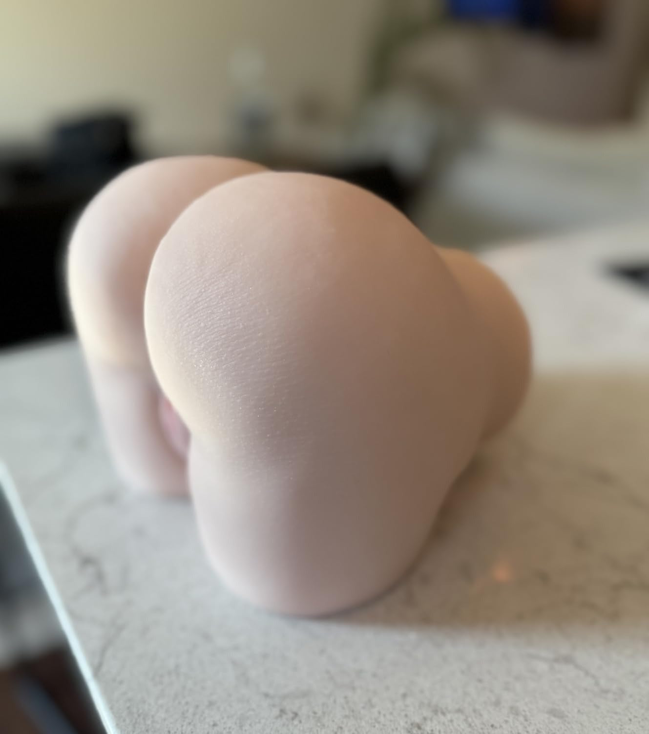 دمية مؤخرة كبيرة من السيليكون - مؤخرة امرأة ثلاثية الأبعاد بالحجم الطبيعي