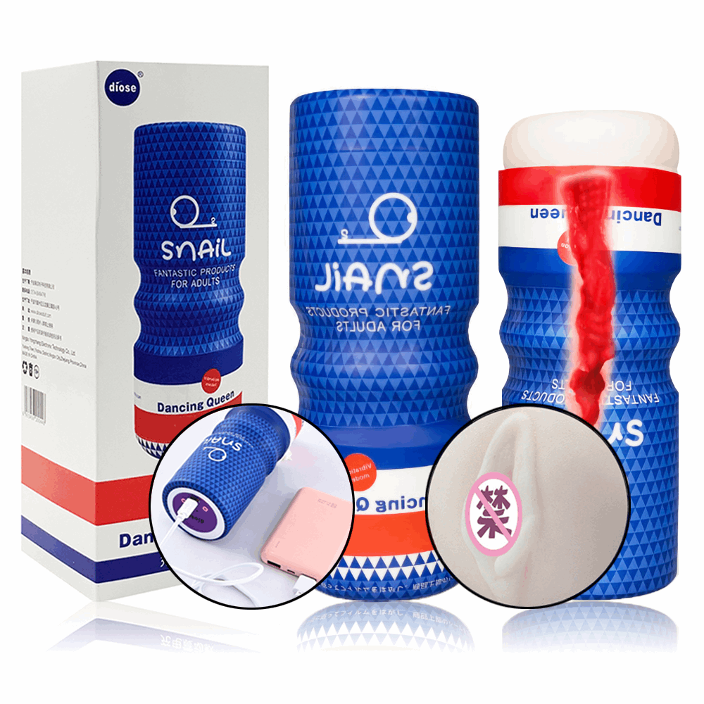 SNAIL Dancing Queen -20 Modes Realistic Vibrating, Vagina Masturbator, Waterproof