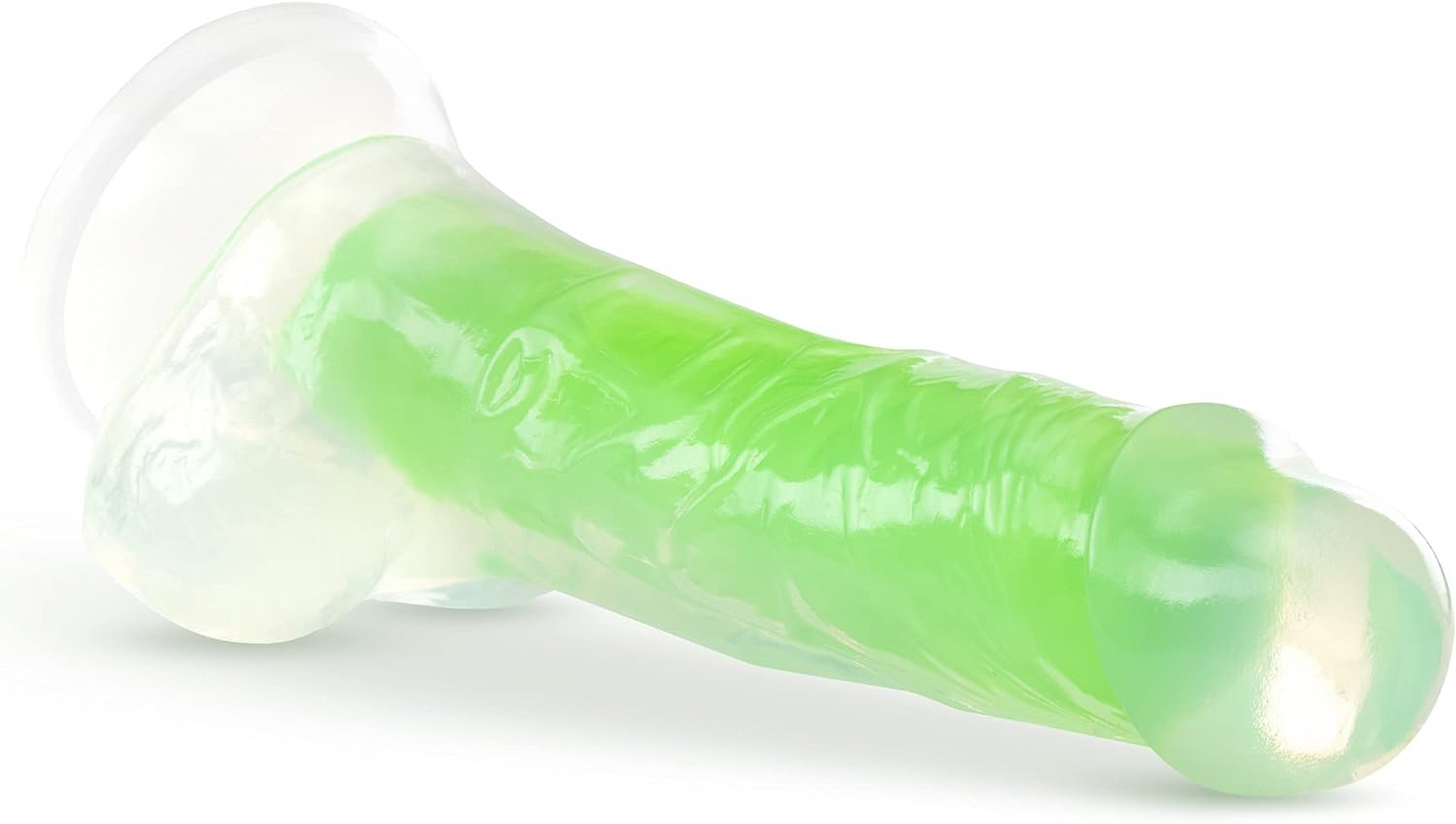 Neo Elite Glow-in-the-Dark Silicone Dildo Sirr