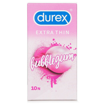 Durex Extra Thin Bubblegum Flavoured Condoms for Men-10s Sirr