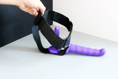 Double pleasure, Double Dildo Strap on Sirr