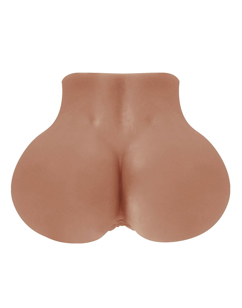 Crazy Bull - Mila - Double Entry Vibrating Doll - Brown