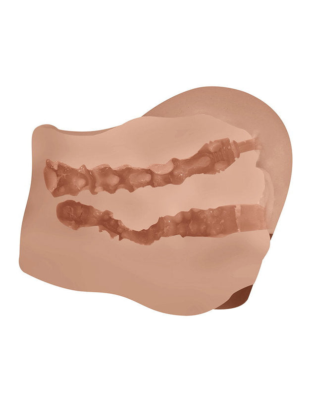 Crazy Bull - Mila - Double Entry Vibrating Doll - Brown