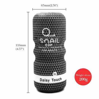 SNAIL CUP DAISY TOUCH - Vagina Male Masturbator, Waterproof, Handheld fleshlight