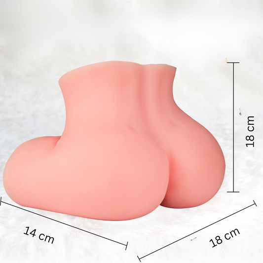 3D Vibrating Realistic Ass Doll Pussy  Male Stroker  Lifelike...(180x180x140mm)