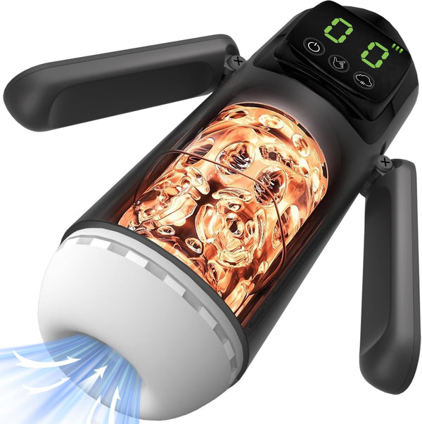 SirrShop Automatic Male Masturbator – 7 Suction & 7 Vibration