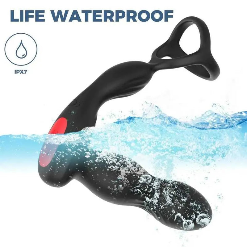 A-Heros Titan – Prostate Thrusting Vibrator with Penis Ring & Remote