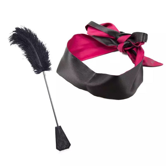 Fifty Shades Sensational Blind Fold And Premium Feather