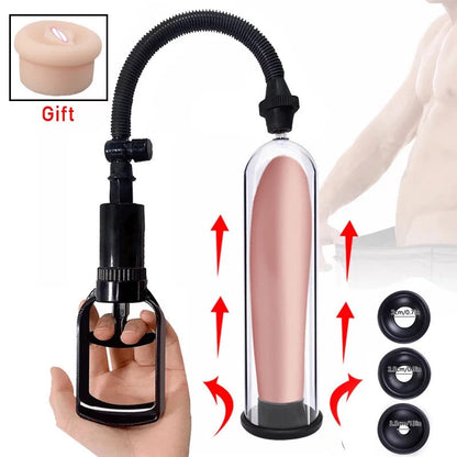 'BLACK BOLT' Erection Aid Penis Pump Enlarggement