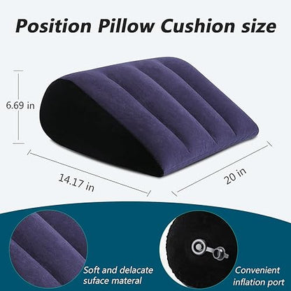 Sirrshop Inflatable Sex Positioning Pillow – Better Angles & Enhanced Bedroom Play