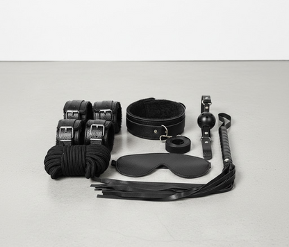 SirrShop Leather Kit 7pcs - BDSM kit