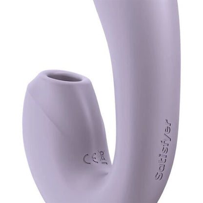 جهاز تحفيز واهتزاز نبضات الهواء من SATISFYER SUNRAY - بنفسجي