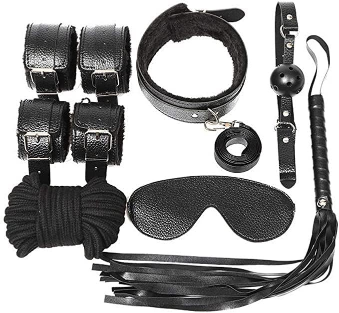 SirrShop Leather Kit 7pcs - BDSM kit