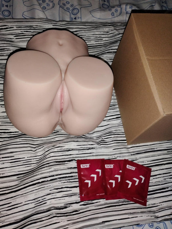 دمية مؤخرة كبيرة من السيليكون - مؤخرة امرأة ثلاثية الأبعاد بالحجم الطبيعي