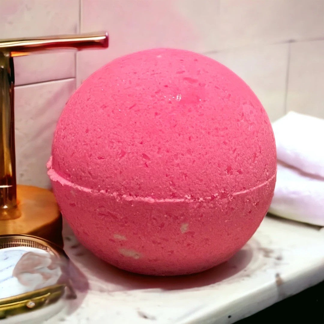 Relaxing Romantic Bath Bomb pink