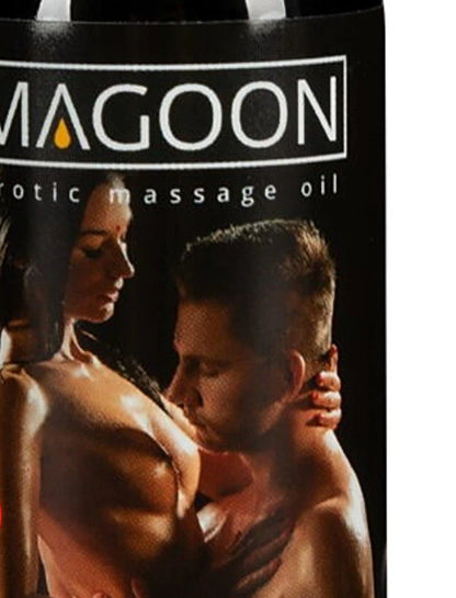 Magoon Erotic Massage Oil bottle close