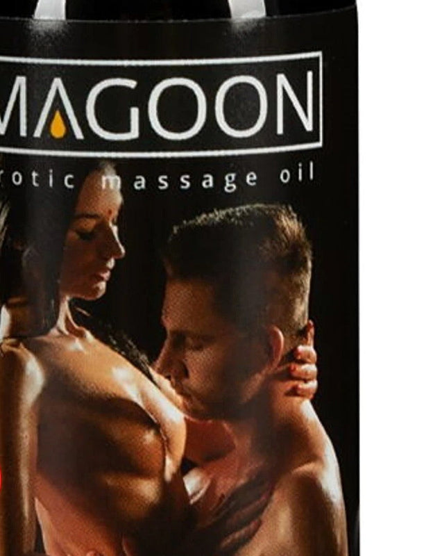 Magoon Erotic Massage Oil bottle close