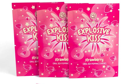 Oral Sex Popping Candy Strawberry 3 sachets