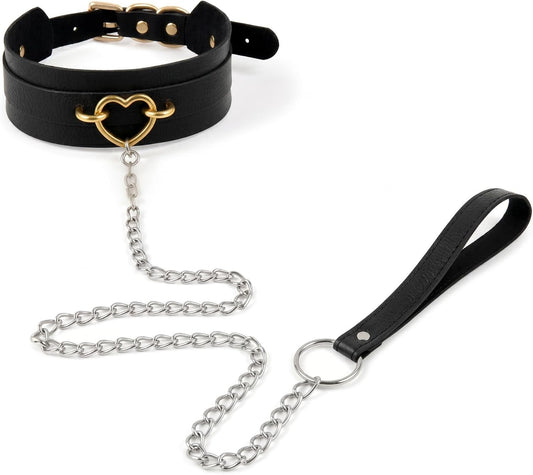 Noir Élan™ Collar & Leash