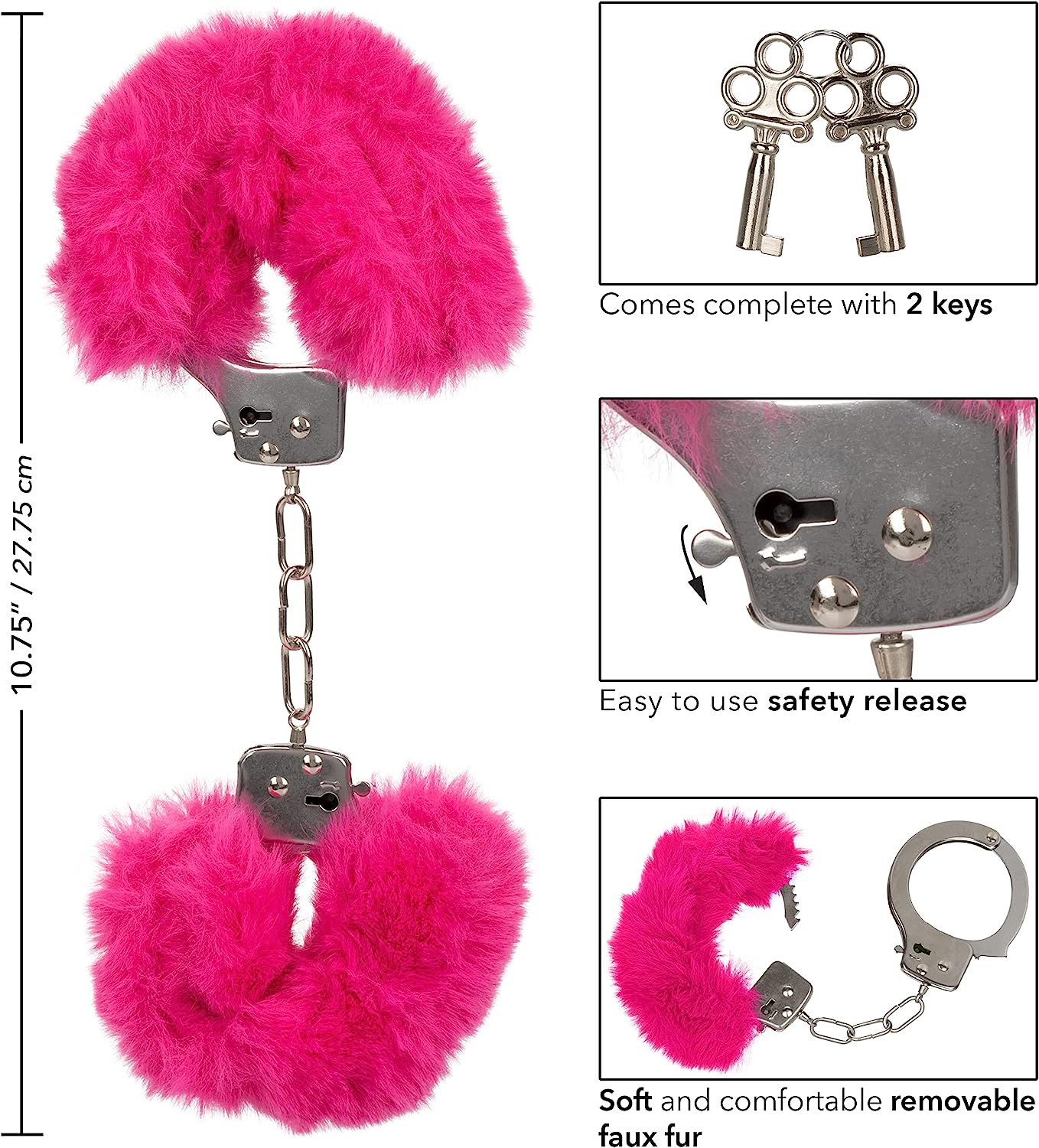 CalExotics Ultra Fluffy Furry Handcuff