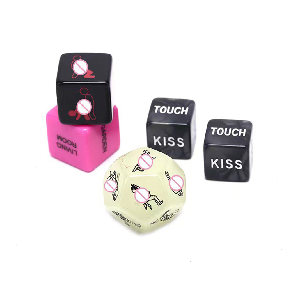 Flirty Dice- A Sexy Set of Five dice Sirr
