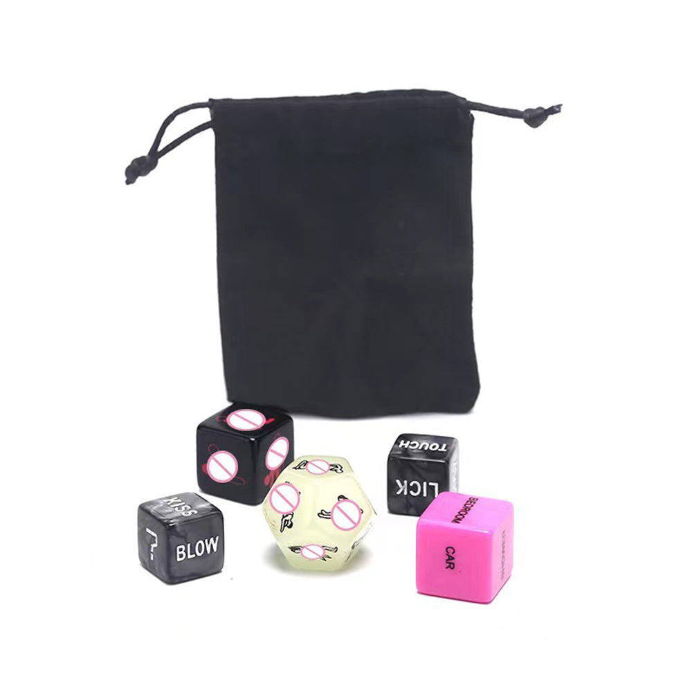 Flirty Dice- A Sexy Set of Five dice Sirr