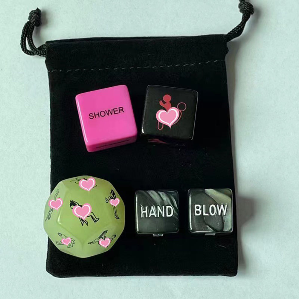 Flirty Dice- A Sexy Set of Five dice Sirr
