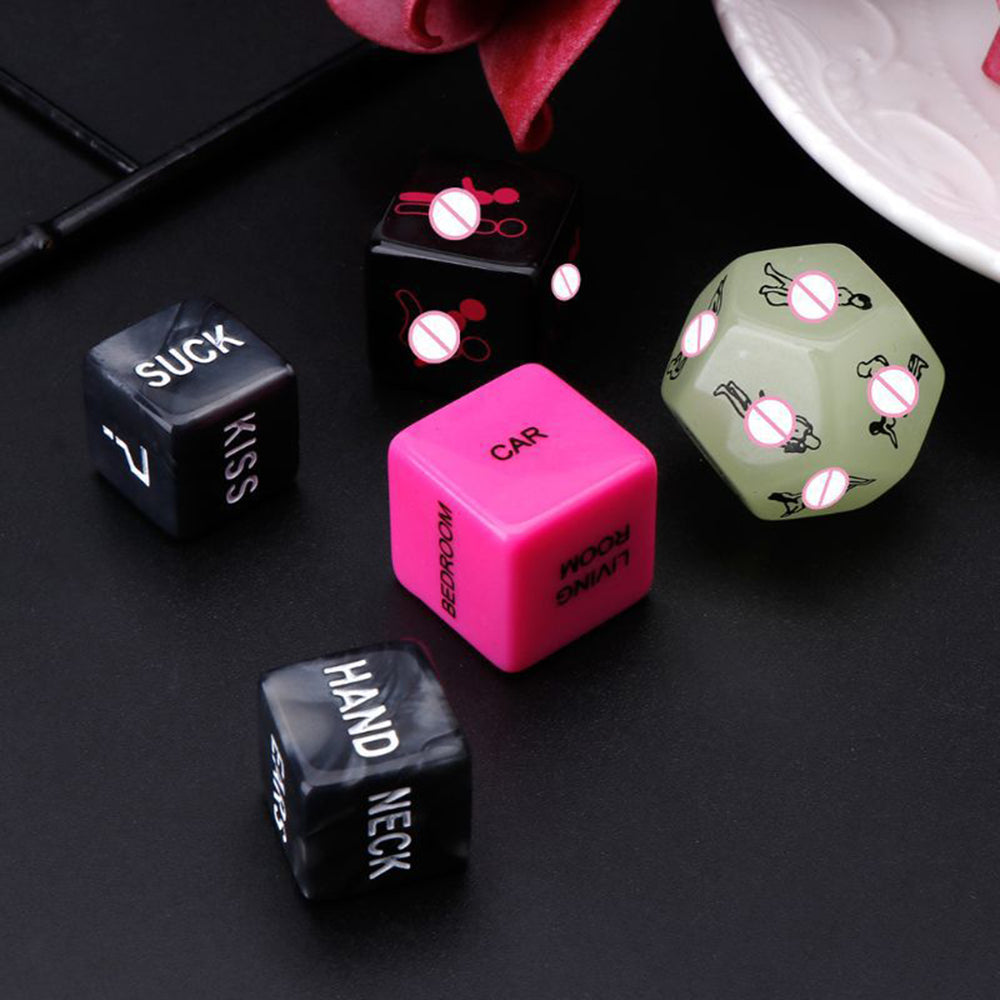 Flirty Dice- A Sexy Set of Five dice Sirr