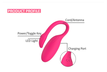 Nympho Flamingo Wireless Vibrator 2.0  MAGIC MOTION APP