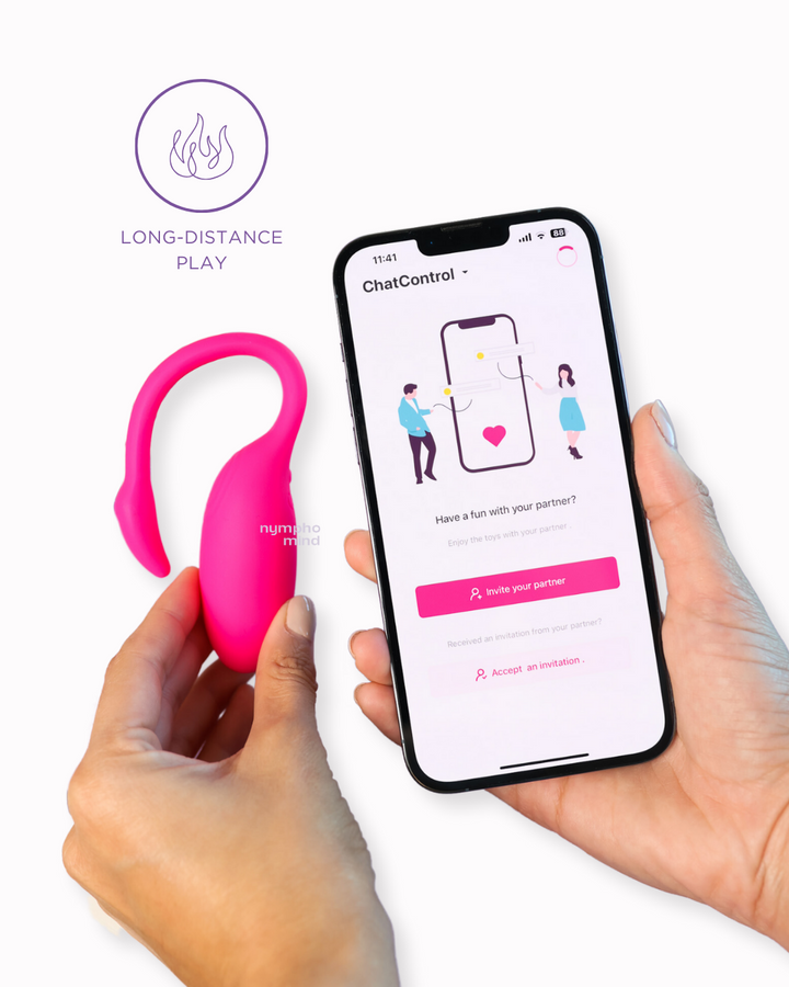 Nympho Flamingo Wireless Vibrator 2.0  MAGIC MOTION APP