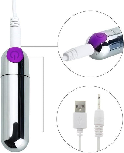 Rechargeable Bullet Blaster Vibrator-10 Modes Of Vibration