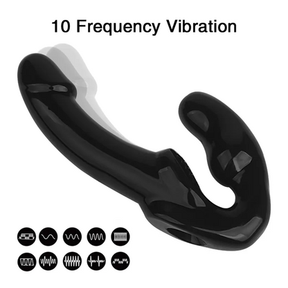 VibraFusion Strapless Duo Rechargeable Double-Ended Delight