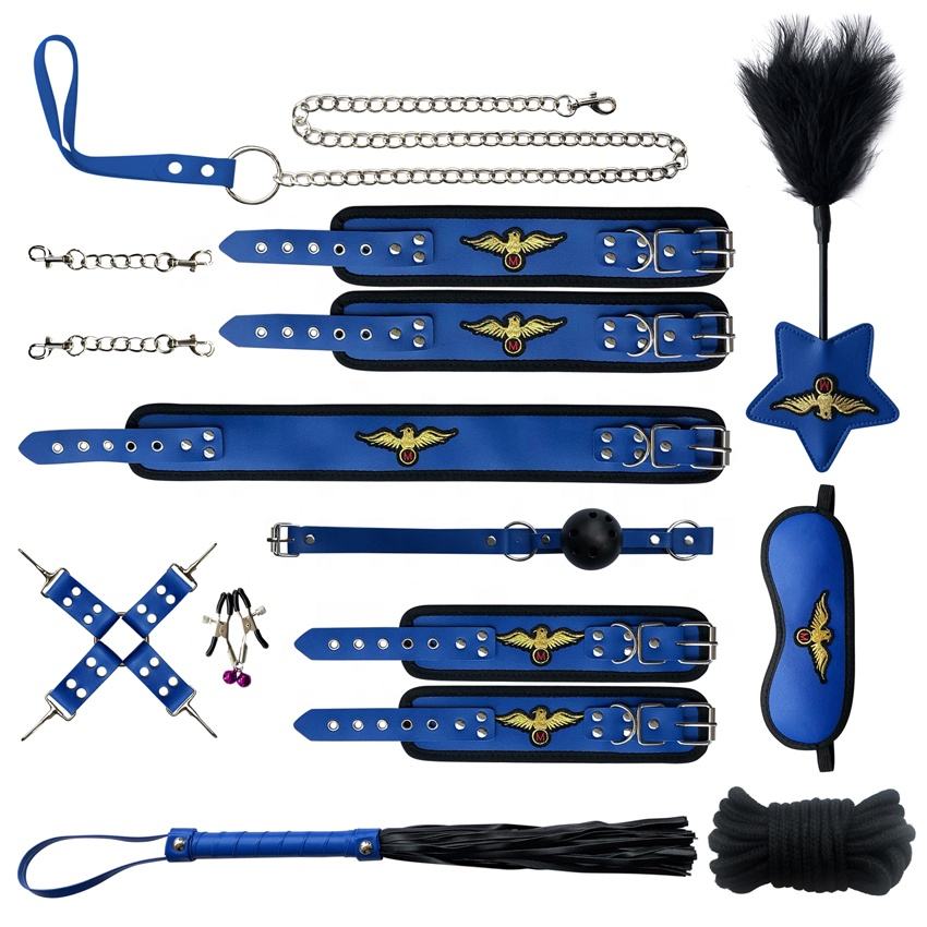 SkyBound Seduction Flight Attendant Fantasy 11-Piece Bondage Kit