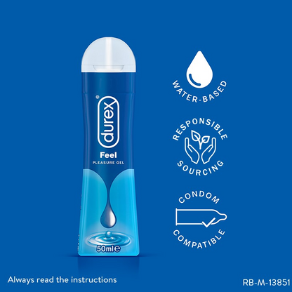 Durex Play Feel Water Based Lubricant 50ml Sirr