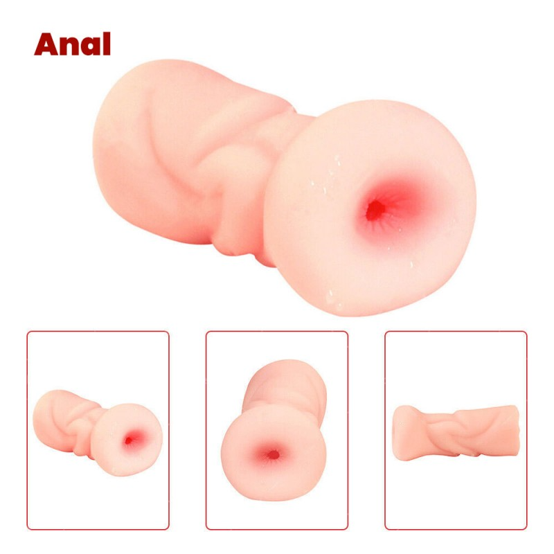 Pocket Anal-Anal Toy Built-in Stimulation Pearls