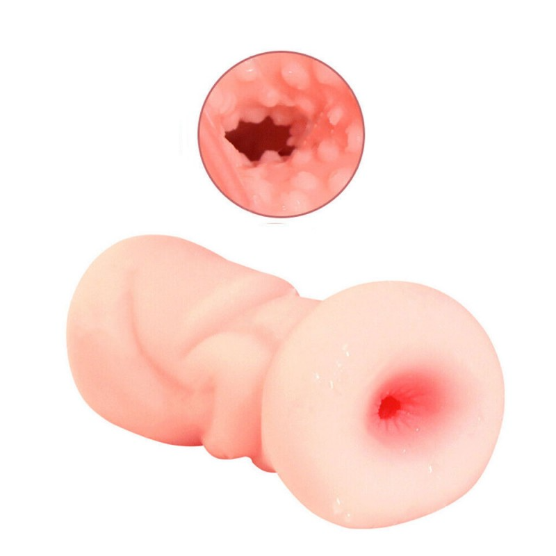 Pocket Anal-Anal Toy Built-in Stimulation Pearls