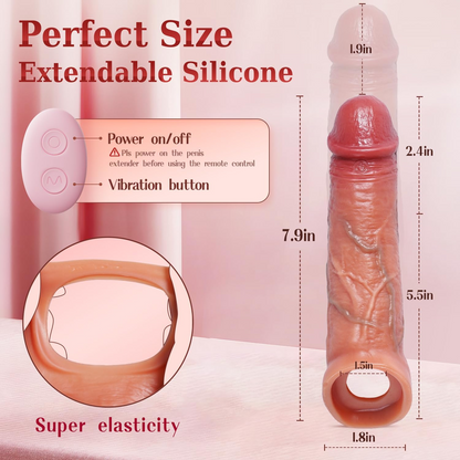 EliteVibe Enhance-Penis Sleeve App And Remote Vibrator