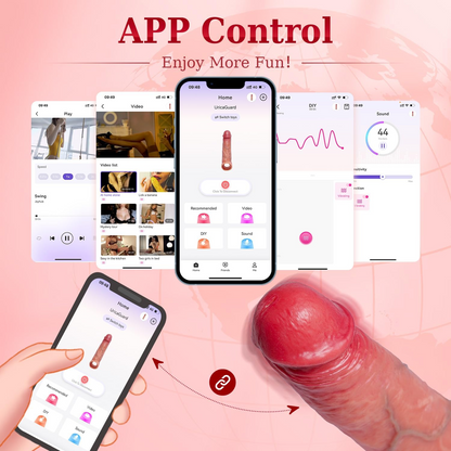 EliteVibe Enhance-Penis Sleeve App And Remote Vibrator Sirr