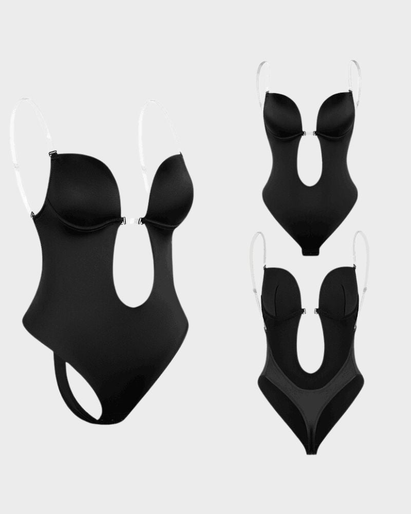 Secrets Backless  Seamless Thong  Bodysuit