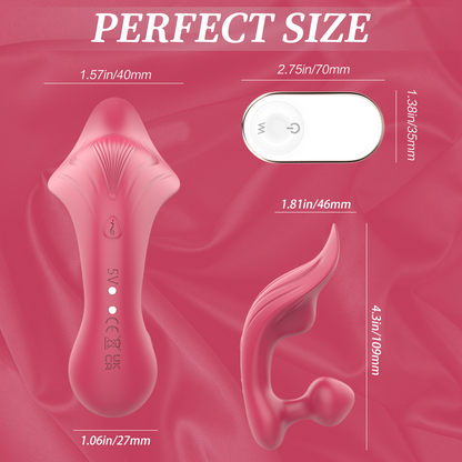 RosePulse Wearable Remote Vibrating Panty Set