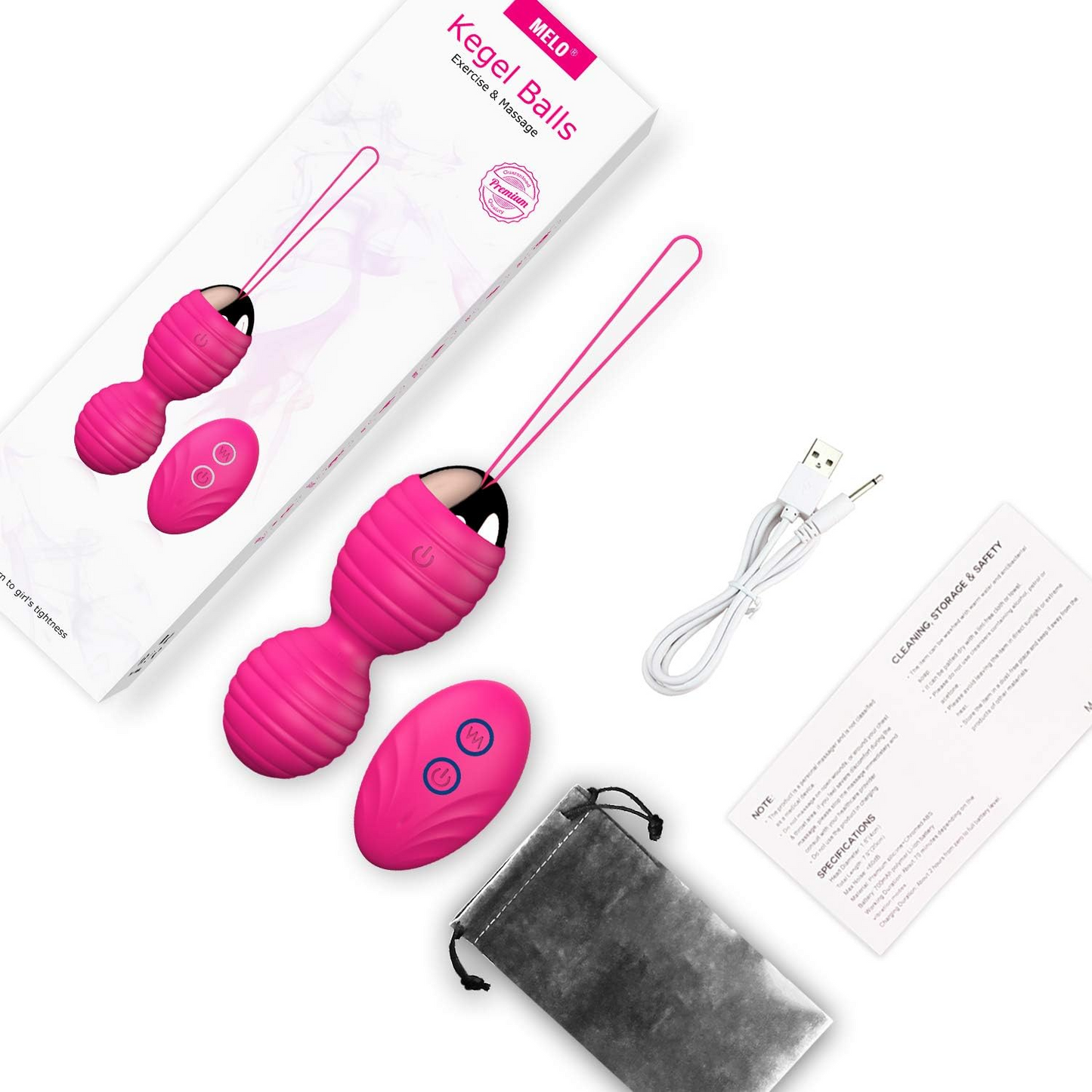 PelviFit Pro Kegel Balls With Remote Control