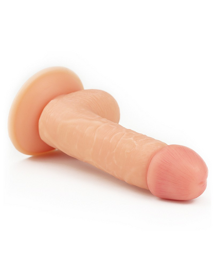 LOVETOY - THE ULTRA SOFT DUDE 7" / 18 CM - REALISTIC DILDO - NUDE