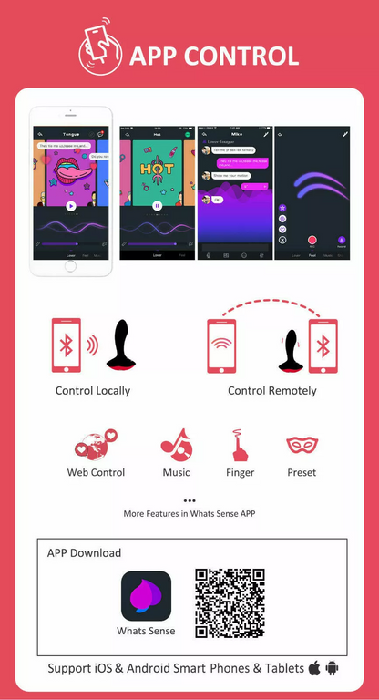 Magic Motion Anal Vibe Solstice APP Controlled Prostate Vibrator Anal Vibe