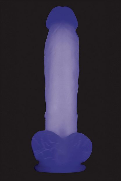 NVTOYS Luminous Silicon Dildo - 8 Inch