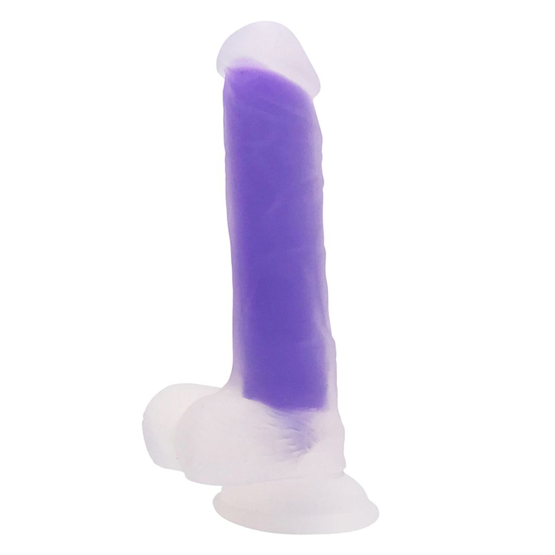 NVTOYS Luminous Silicon Dildo - 8 Inch