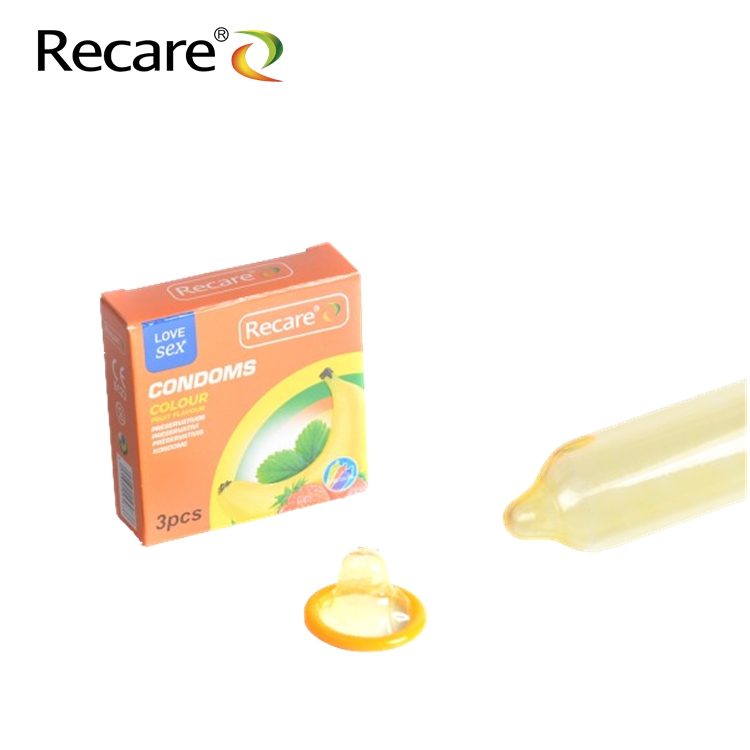 Recare Condoms Fruit Flavors 3 Pack