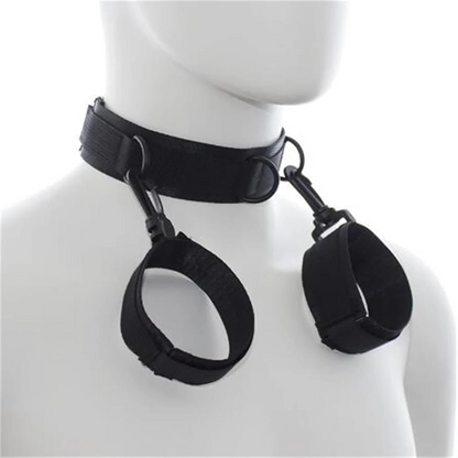 Sirrshop Collar Restraint with cuffs, BDSM