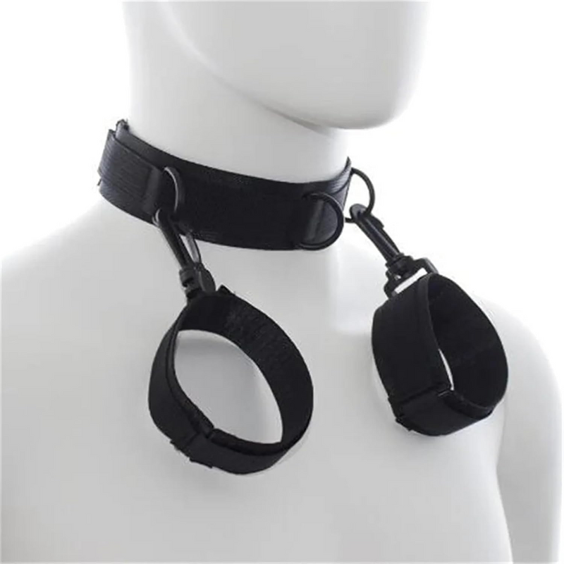 Sirrshop Collar Restraint with cuffs, BDSM