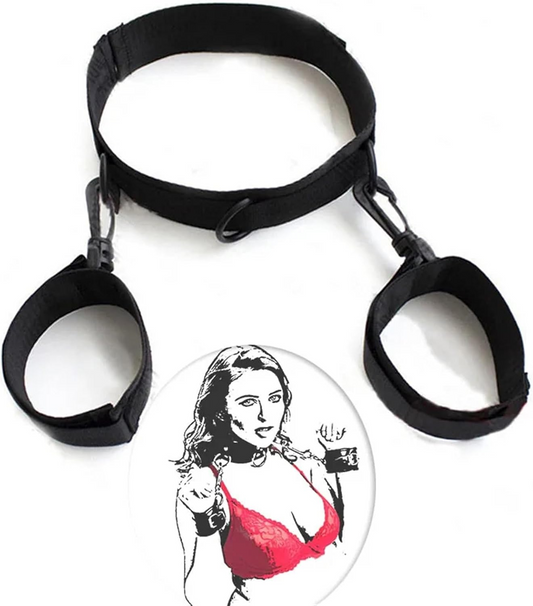 Sirrshop Collar Restraint with cuffs, BDSM