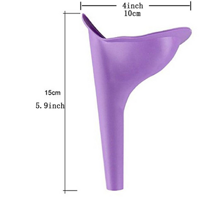 StandEase™ Women’s Pee Funnel – Reusable Silicone (15 cm)